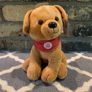 Hallmark #1 Dad stuffed plush dog NWT